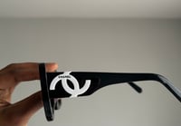 Image 3 of CC White half logo Frames