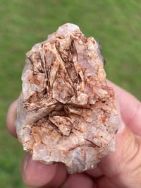 Image 6 of Australian Quartz & Hematite Points Cluster #810