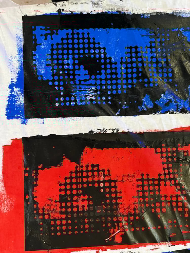 Image of Extremities 2025 Backdrop Piece