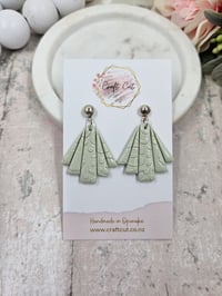 Image 2 of Embossed Art Deco Earrings