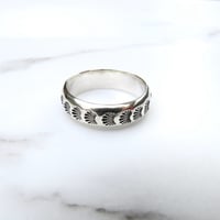 Image 1 of Handmade Seashell Super Chunky Sterling Silver Ring