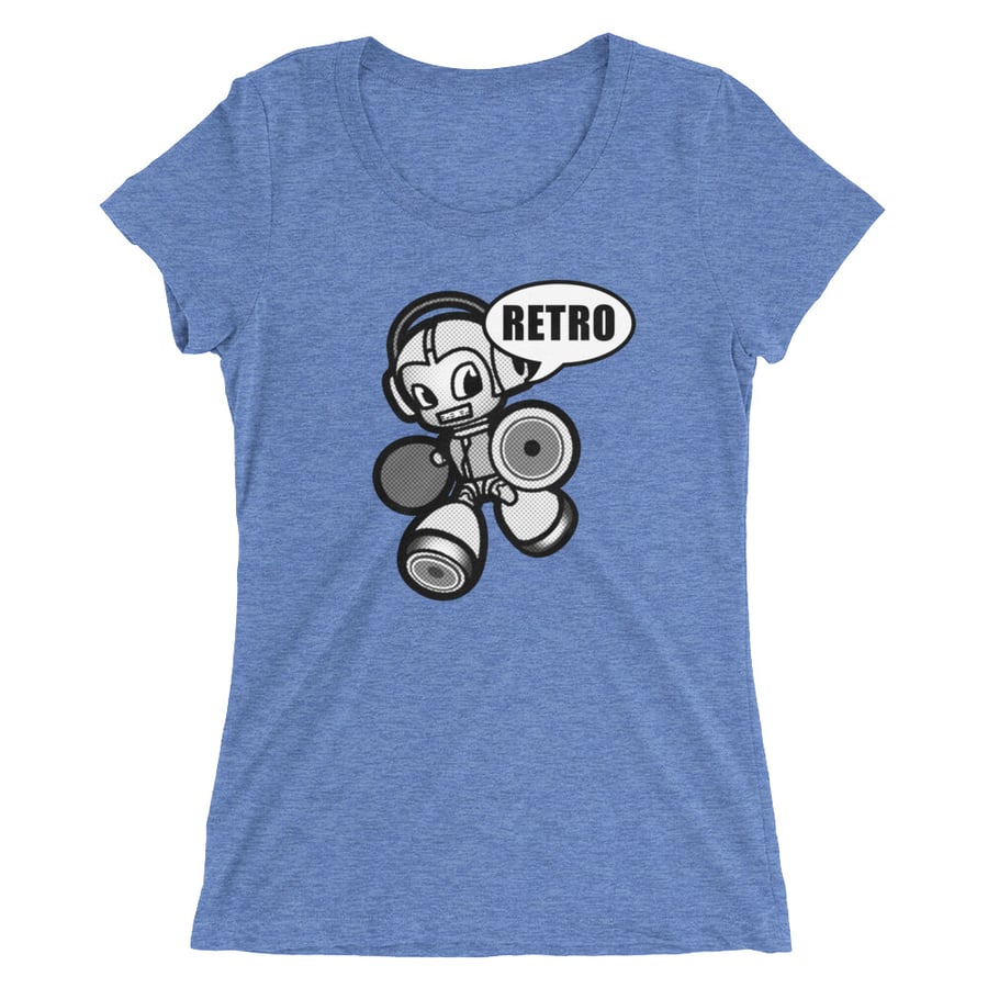 Image of Ladies' short sleeve t-shirt | Speaker Bot