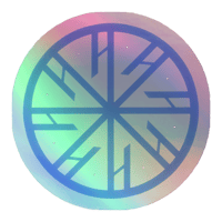 Image 3 of Holographic Wheel Sticker