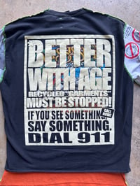 Image 2 of Better With Age Upcycled Drug Longsleeve