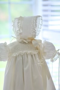 Image 11 of Lillian Gown & T-Bonnet Set