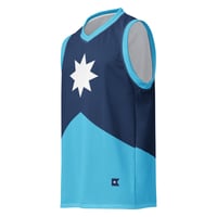 Image 1 of Minnesota State Flag Basketball Jersey
