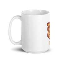 Image 3 of NEW! UNDERDOG SEASON Monogram logo White glossy mug