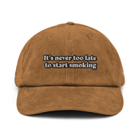 Image 1 of Big tobacco Corduroy hat