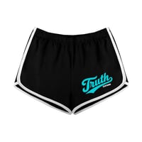 “Team Truth” Shorts | Black/Turquoise/White