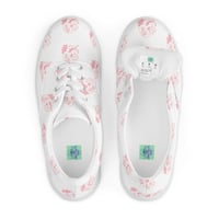 Image 6 of HEARTS <333 Women’s lace-up canvas shoes