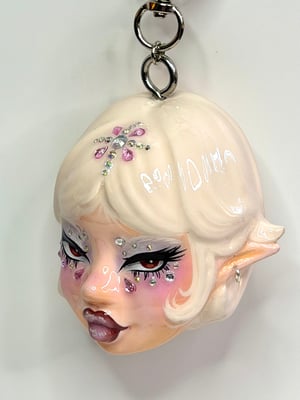 Image of Guardian Fairy bag charm - Indigo