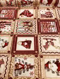 Image 2 of Hule Loneta Resinada - Navidad/Cuadros - 6€/m