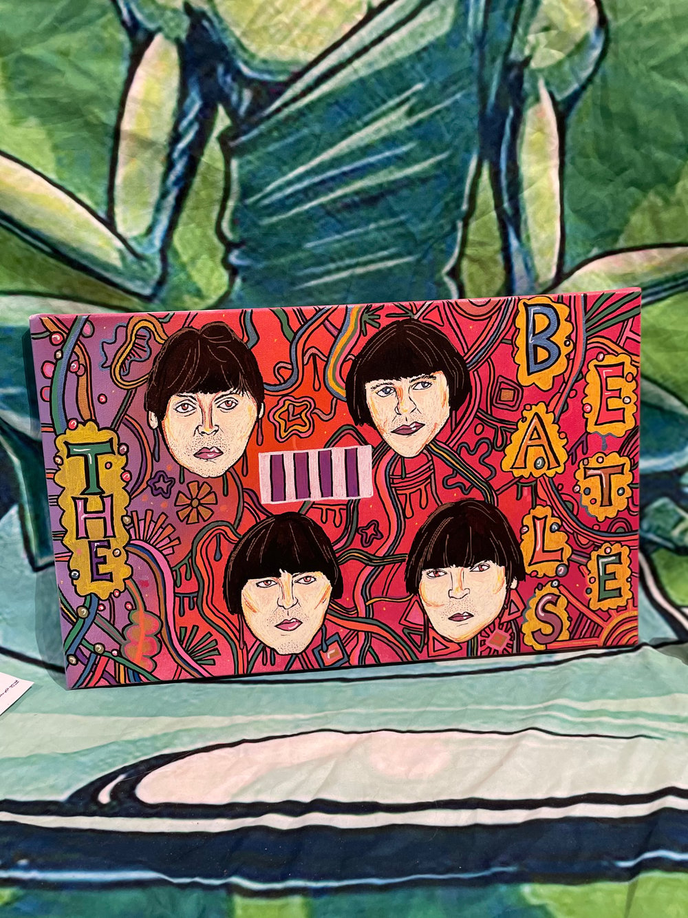 Image of The Beatles Painting