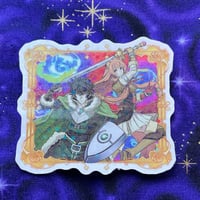 Naofumi and Raphtalia Sticker
