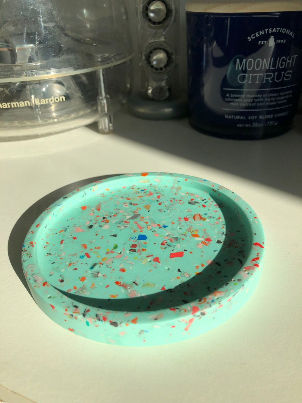 Image of Terrazzo Trinket Circle Tray