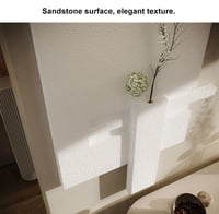 Image 4 of 3D Abstract Geometric Japandi Beige Wall Sculpture Art Decor With Vase Living Room