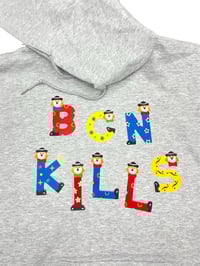Image 2 of bcnkills letters hoody