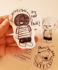 Image 2 of Calvin and Hobbes stickers 