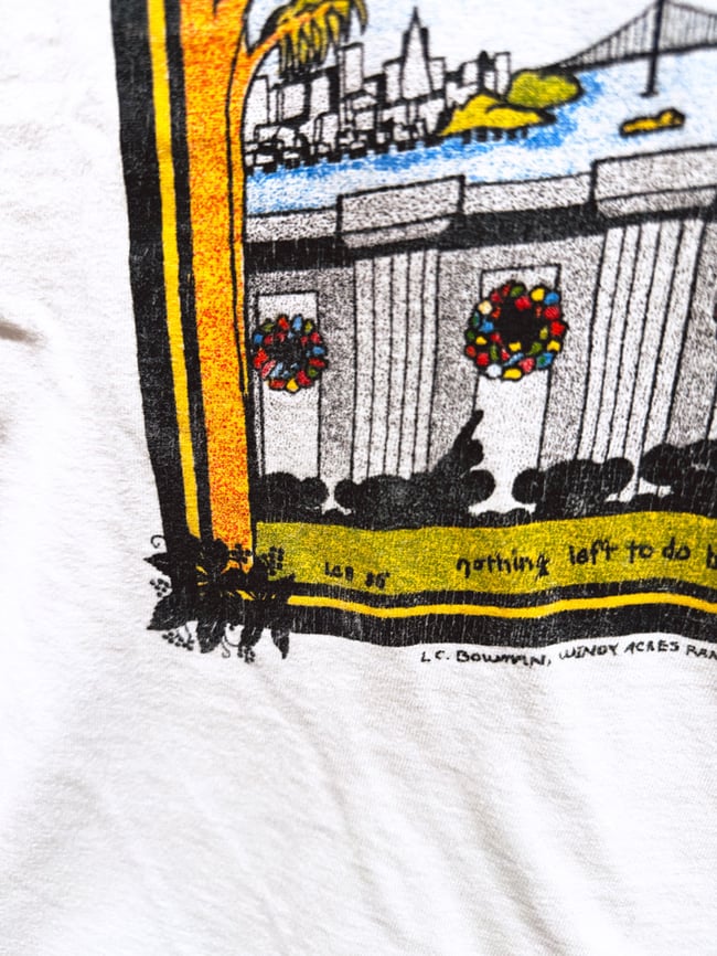 Grateful Dead 1985 ‘Greek Theatre’ Lot T-Shirt — Fits L