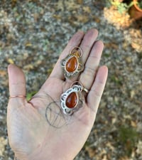 Image 4 of Carnelian earrings 