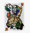 “The Laughing Fish” Double Joker Pin Set