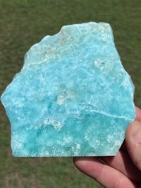 Image 1 of Blue Aragonite Slab #2551