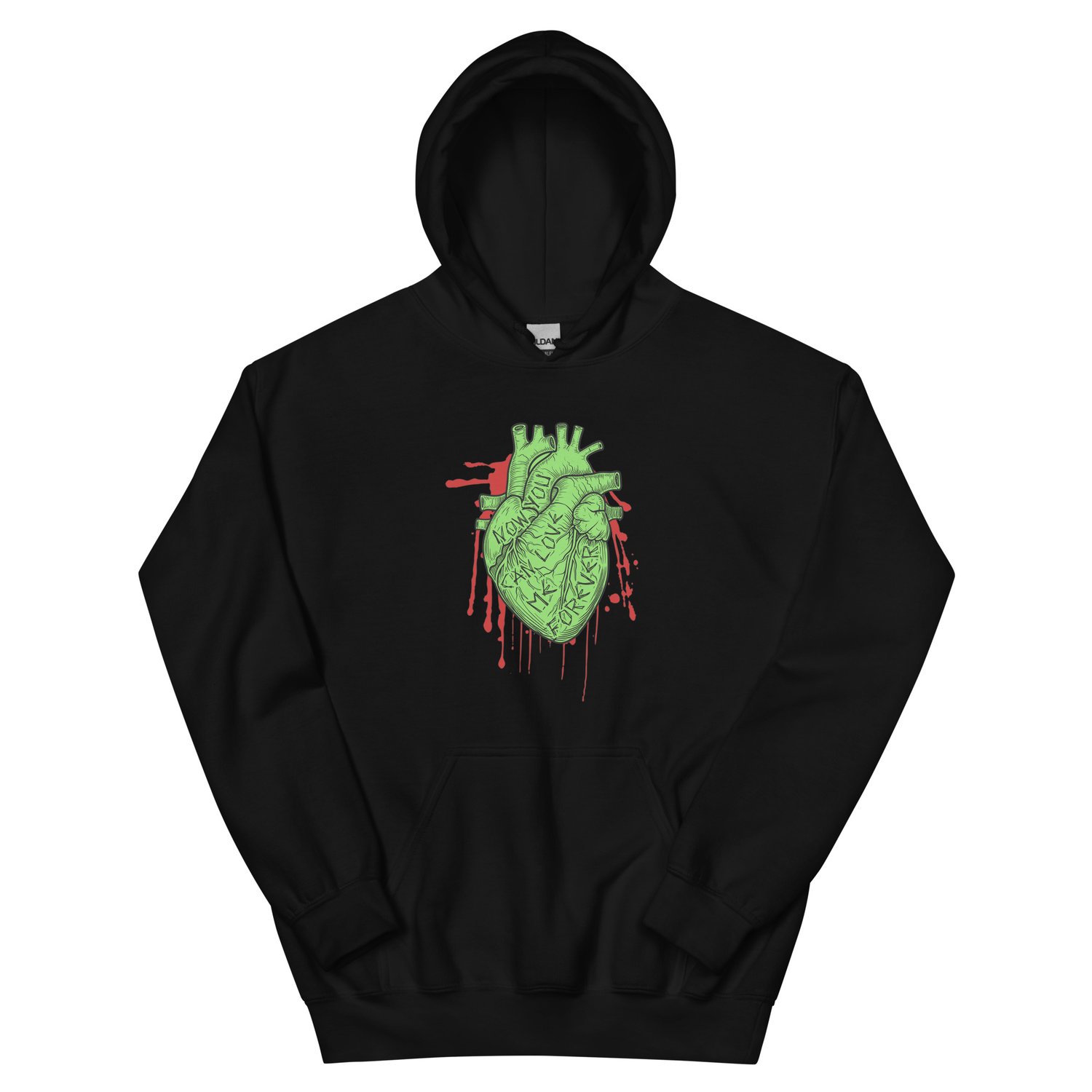 Image of Officially licensed mean one heart Unisex Hoodie