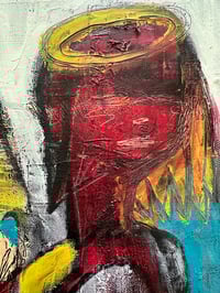 Image 5 of Original Oil Painting on canvas “Untitled Angel” 14” x 18”