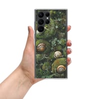 Image 13 of Flora and Fauna Goblincore Grunge Snails and Moss Clear Case for Samsung®