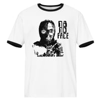 N8NOFACE "CYBORG POLICE SKETCH" Unisex ringer t-shirt
