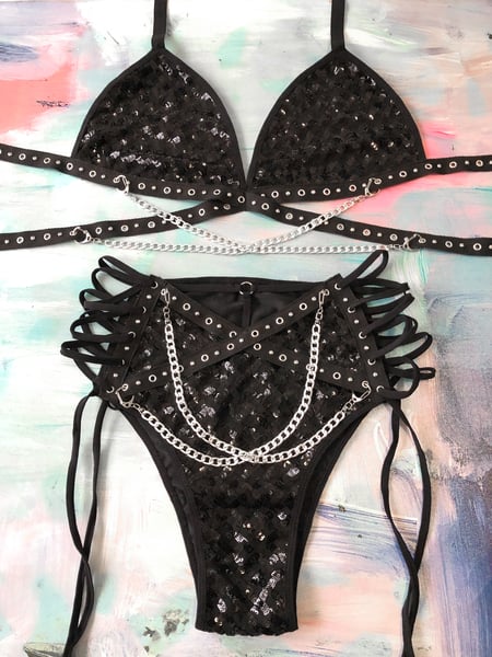 Image of Black Stone Set