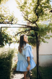 Image 5 of Blouse Chihiro [vichy bleu]