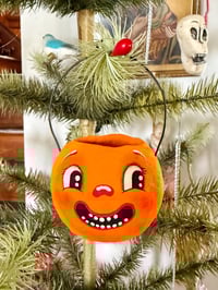 Happy Jack - Mini Jack O' Lantern with Flameless Tealight Candle