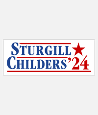 STURGILL/CHILDERS '24 Bumper Sticker