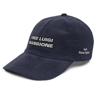 Image 16 of free luigi mangione Vintage corduroy cap