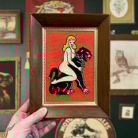 Image 1 of Panther babe Embroidery