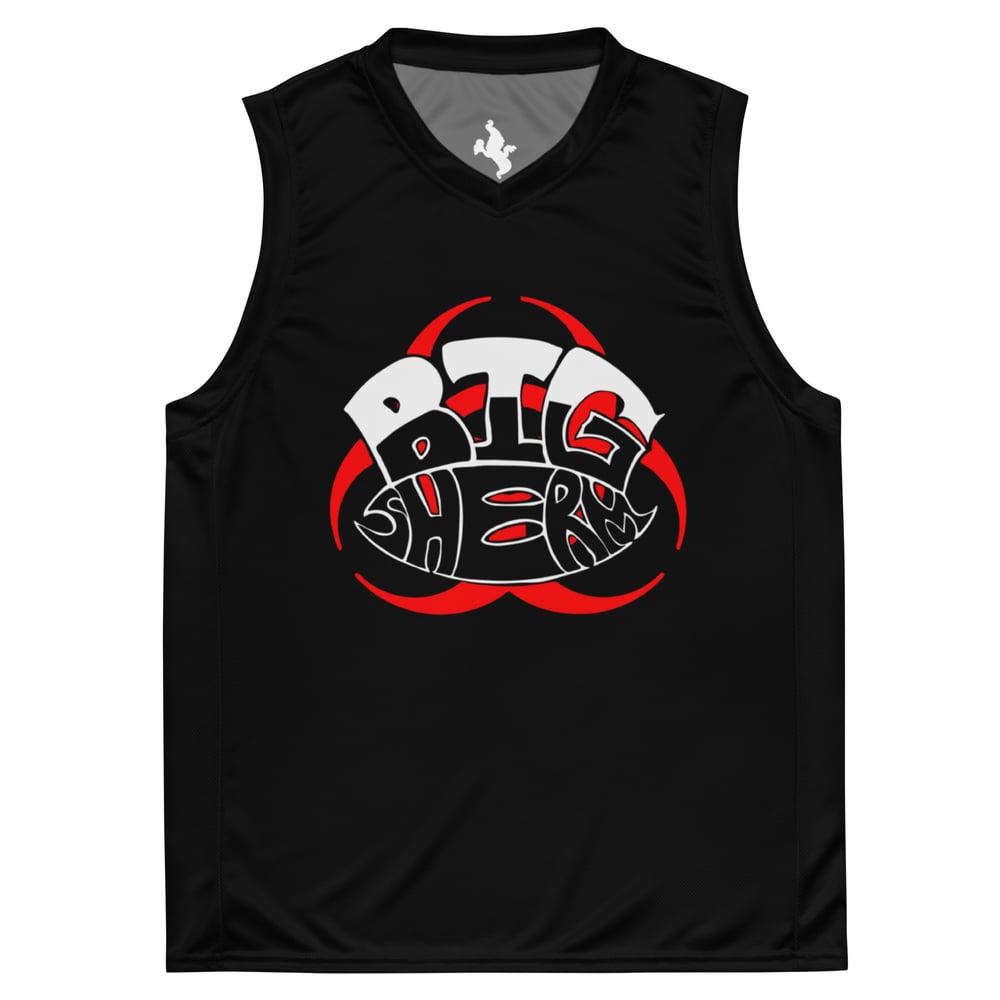 Big Sherm Logo Basketball Jersey