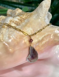 Image 2 of Small mussel  Necklace N189