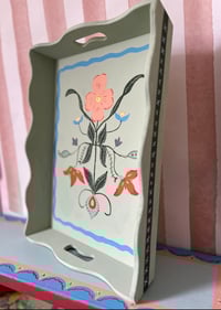 Image 2 of Peach Flower Tray