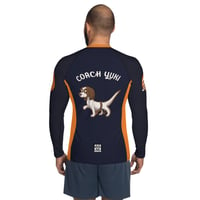 Image 4 of Men's Rash Guard, Meerkatsu: Coach Yuki