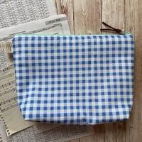 Image 2 of "Back To School" Large Patchwork Quilted Zipper Bag