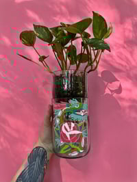 Dragon Rose Upcycled Planter