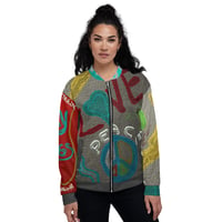 Image 2 of Space Love Women's Bomber Jacket