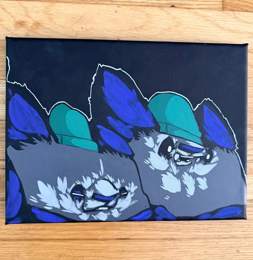 Image of Squad II 12x9 original