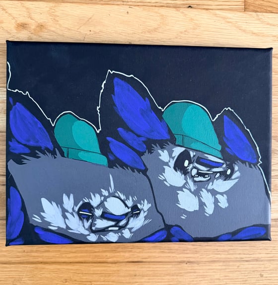 Image of Squad II 12x9 original