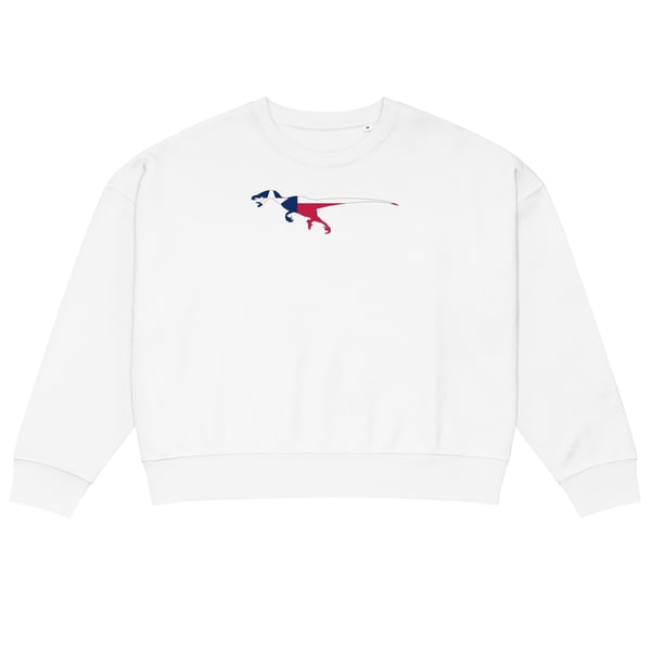 Image of Women’s Texas Raptor organic crew neck sweatshirt