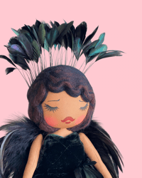 Image 4 of BLACKBIRD MEDIUM ART DOLL