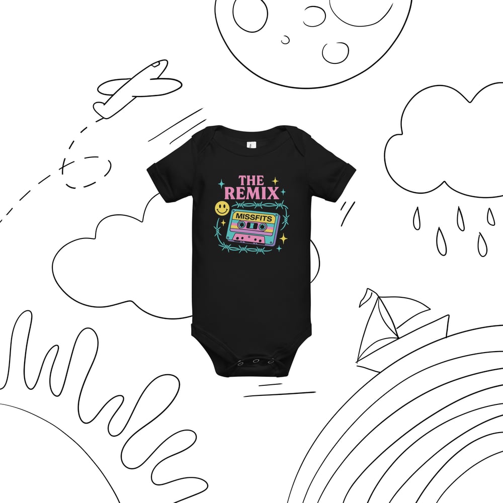 Image of The Remix Muxtape Baby Onesie