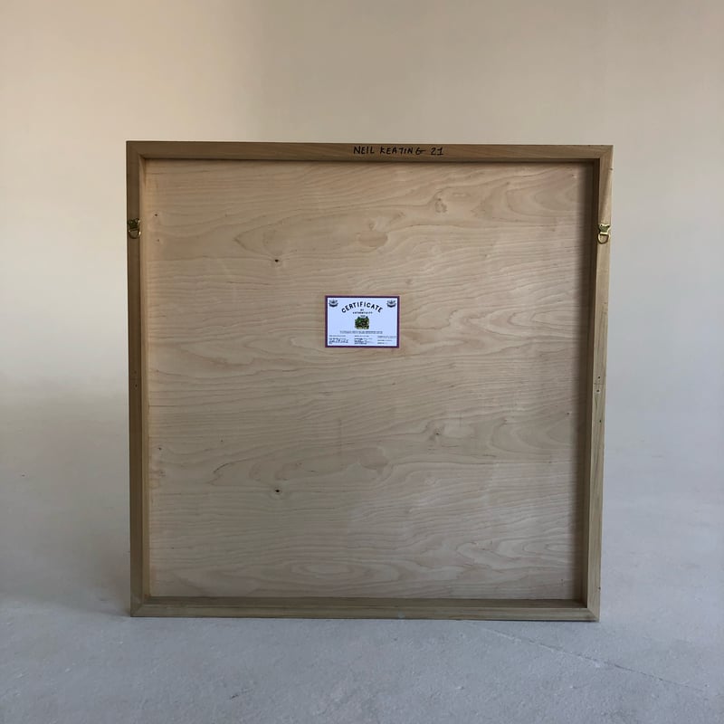 Cosmic Realms Pink Original on Birch Ply