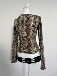 Image 2 of 00s Snake shirt // S